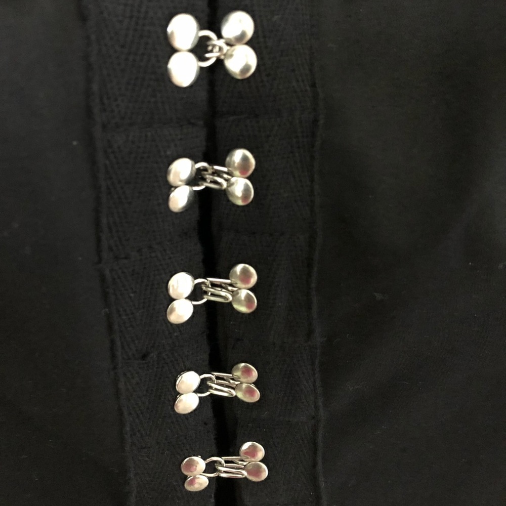 {Rampage} Black Classic Hook Closure Blazer Suit - Picture 4 of 5